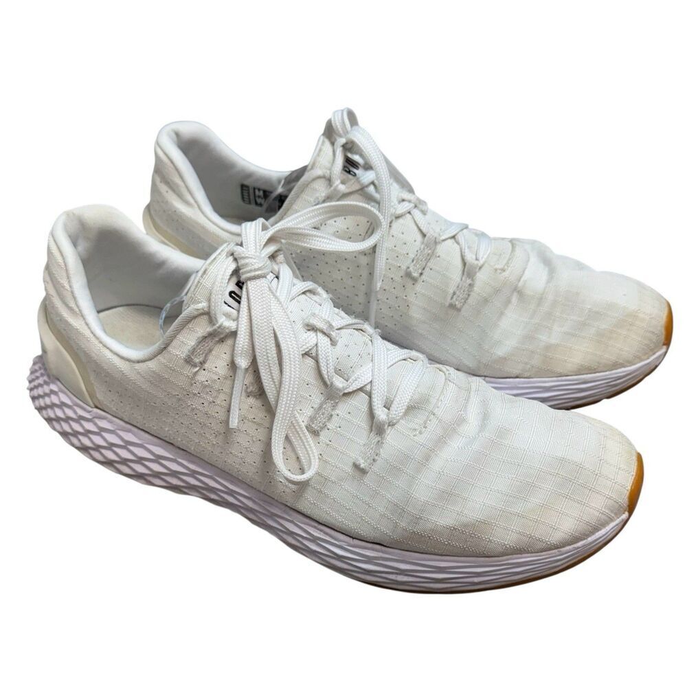 Nobull ALLDAY 365 Ripstop White Running Shoes Sneakers Unisex Size M 8 W 9.5